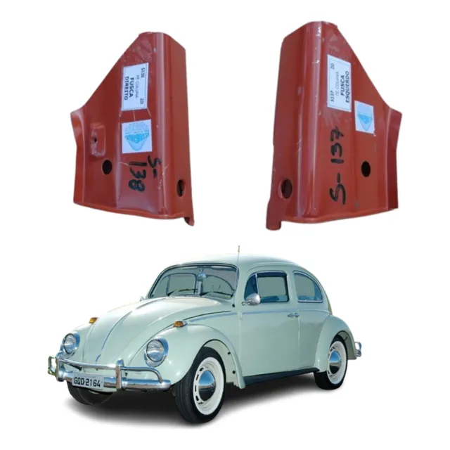 Par Pé Coluna Fusca 59/96 Estriguaru  Chapa Grossa Reforçada