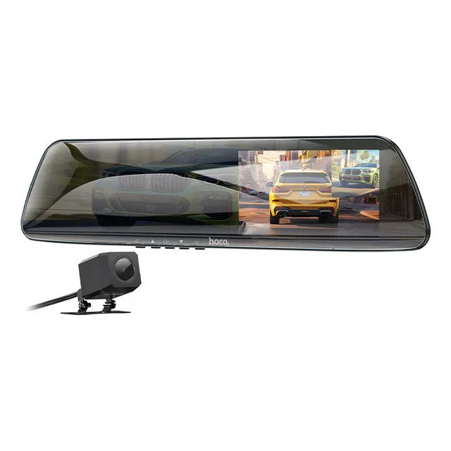 Camara Hoco Para Auto Dv4 Pantalla Ips Hd 1080p Espejo Dimm