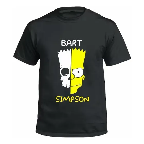 Remera Simpsons Bart Halloween - 100% Algodon
