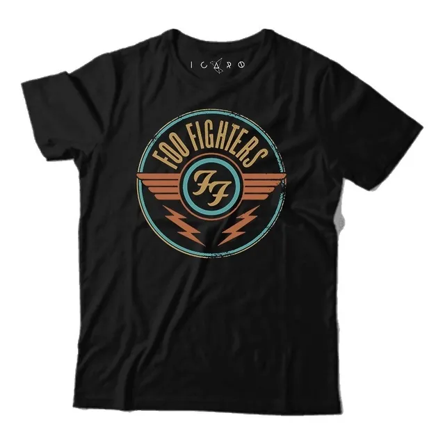 Remera Foo Fighters Varios Model 100% Algodon Premium Icaro 
