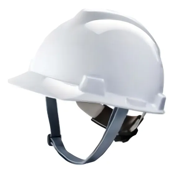 Capacete V-gard Aba Frontal Branco Com Carneira Msa - Branco