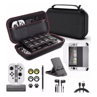 Kit De AcessĂłrios Para Nintendo Switch Oled 17 Em 1 Kit De AcessĂłrios Para Nintendo Switch Oled 17 Em 1
