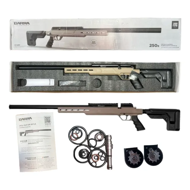 Rifle Barra 250z Pcp 6.35mm Xchws P