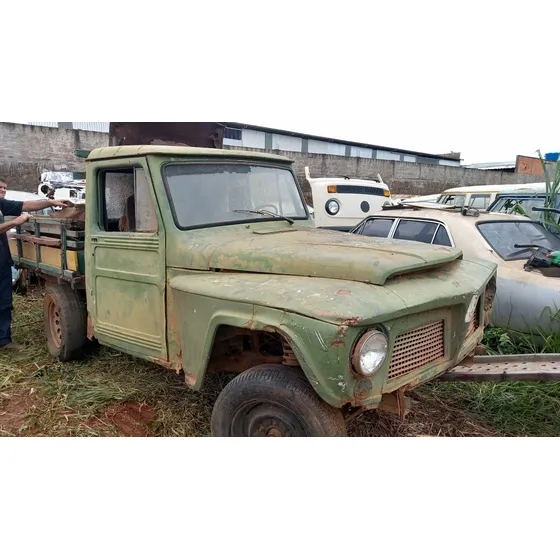Willys Overland F75 Pick-up Peças Partes /4 Cc 