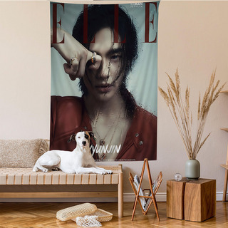 Tapiz Colorido De 90 X 130 Cm De Boy Bmembers Skz H-hyunjin Tapiz Colorido De 90 X 130 Cm De Boy Bmembers Skz H-hyunjin