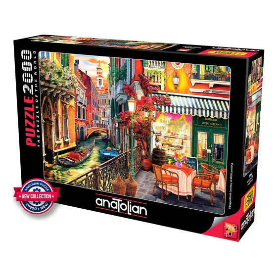 Anatolian Puzzle - Café Veneciano - Rompecabezas De 2000 Pie