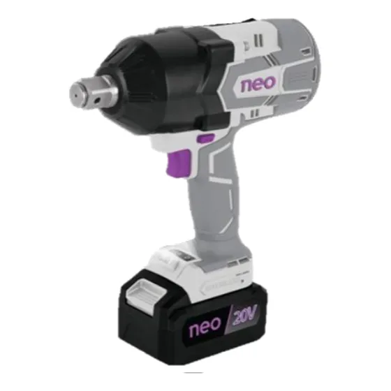 Llave De Impacto 3/4  1500nm Con Bateria 5ah Neo