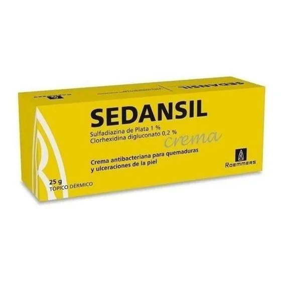 Sedansil Crema 25 Gr | Quemaduras