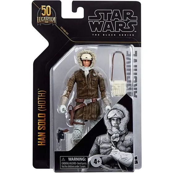 Figura Han Solo (hoth) Star Wars The Black Series Archive