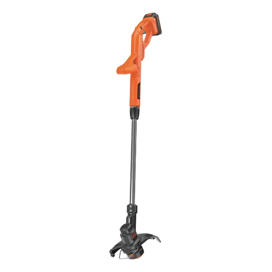 Bordeadora inalámbrica Black+Decker LST201 color negro y naranja 220V