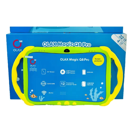 Olax Tablet Magic Q8 Pro 32+4 Wifi Green E