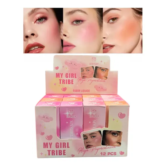 Rubor Liquido Maquillaje Labios Y Mejillas