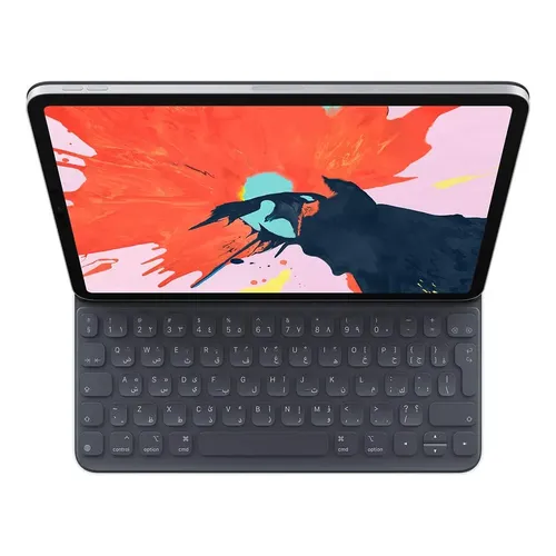 Apple Smart Keyboard Folio iPad Pro 12.9 4 Gen Cor preto