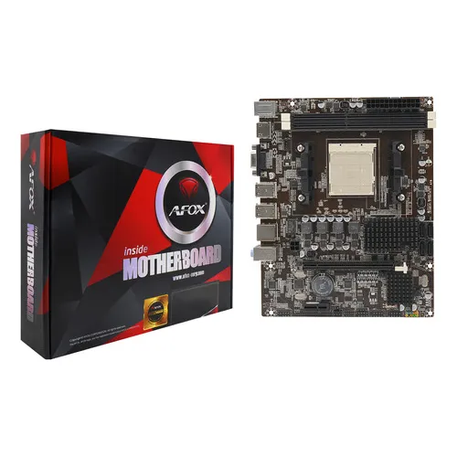 Placa Mãe Afox A78-mad3: Am3, Amd A78, Ddr3, Micro Atx