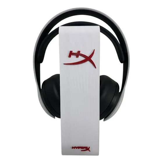 Suporte Headset Gamer Hyperx Branco E Vermelho