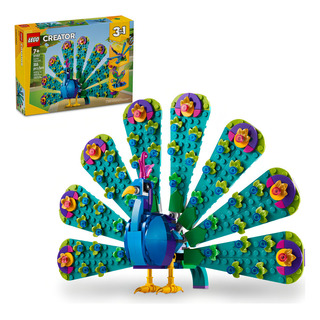 Lego Creator 1157 Pavão 3 Em 1 Blocos De Montar 355 Peças Lego Creator 1157 Pavão 3 Em 1 Blocos De Montar 355 Peças