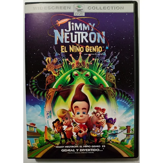 Jimmy Neutron El Niño Genio La Pleicula Dvd Original