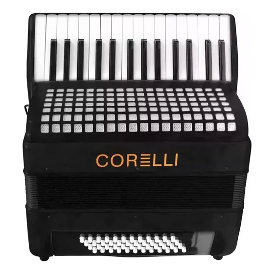 Acordeon Corelli Hc3048 A Piano 48 Bajos 30 Teclas Con Funda