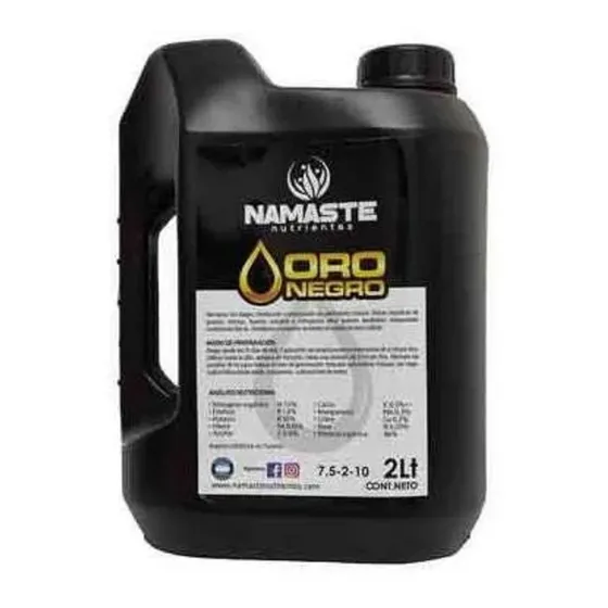 Namaste Oro Negro Fertilizante Crecimiento