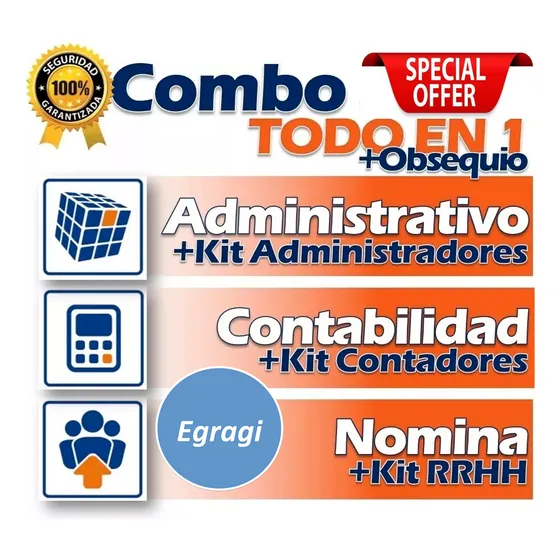 Pack Saint Contabilidad Facturación Administrativo Nómina