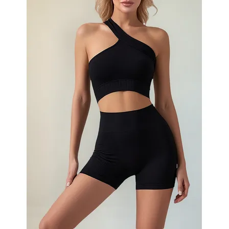 Traje Deportivo De Yoga Para Mujer, Sujetador + Pantalones