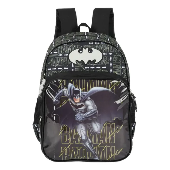 Mochila Batman Preto Is41301bm Desenho Do Tecido Lisa
