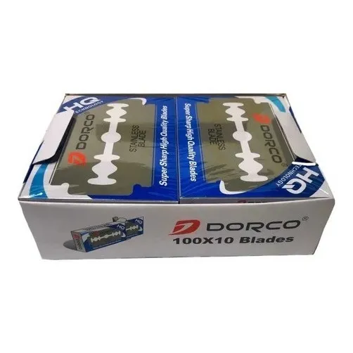 Cuchillas 100 Hojas D Afeitar Original Dorco Barberia Import