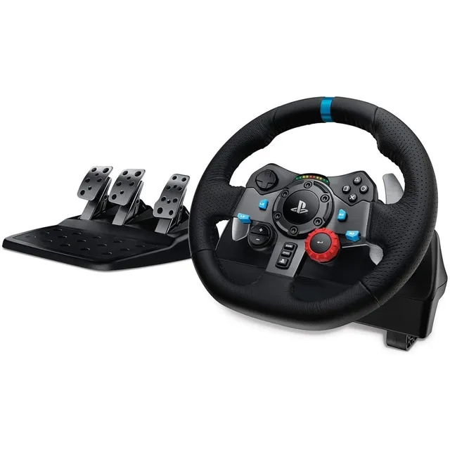 Kit Volante Y Pedales Ps5 Ps4 Ps3 G29 Driving Logitech 