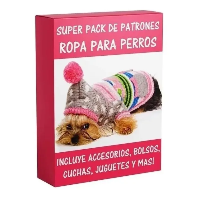 Moldes Patrones Confecciona Ropa De Perro Accesorios Camitas
