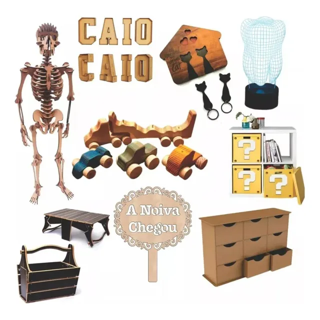 Mega Pack Cnc Laser  50.000 Arquivos Editáveis