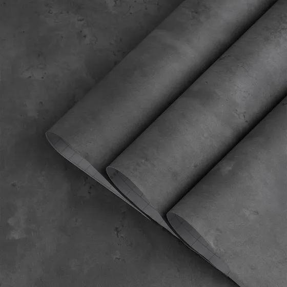 Papel Tapiz Industrial Gris Oscuro Para Pared Y Piso