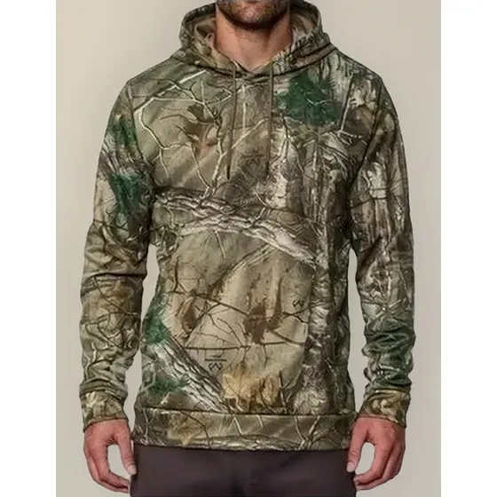 Poleron Pesca Ropa Camuflaje Bosque-camping /secado Rápido