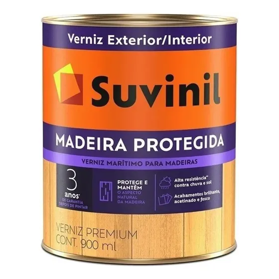 Verniz Suvinil Madeira Maritimo Suvinil 900ml Fosco 