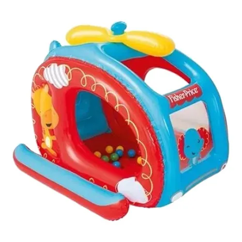 Pelotero Fisher Price 93502 Helicóptero 25 Bolas Tio Musa