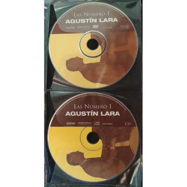 1 Cd Y 1 Dvd De Agustín Lara # Las Número 1