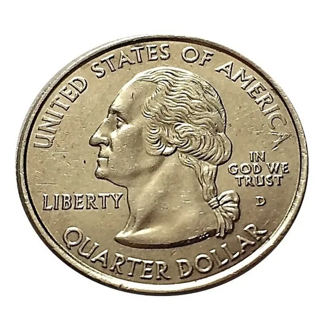Quarter De Dollar Ebc 2007d Utah Ee.uu X 5 Unds 