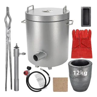 Horno De Fusión De Metal, Horno De Fusión De Propano De 12 1