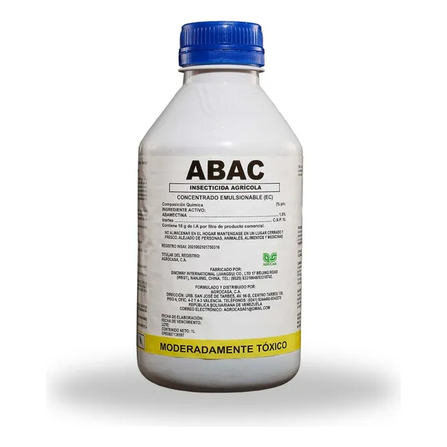 Abac Insecticida X 1 Litro Agrocasa Uso Agricola