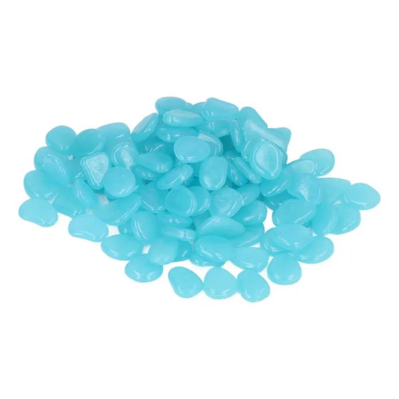 Piedras Luminosas Fluorescentes, Guijarros Coloridos Para Ex