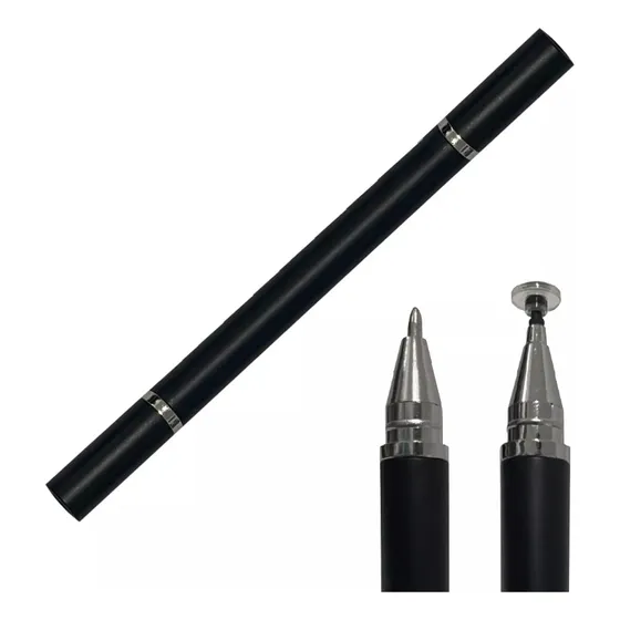 Caneta Touch Ponta Fina Para Tablet M8 Multilaser Preto