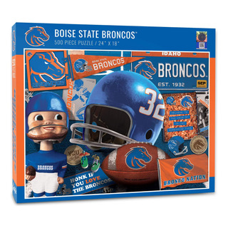 Rompecabezas Youthefan Ncaa Boise State Broncos Retro Series Rompecabezas Youthefan Ncaa Boise State Broncos Retro Series