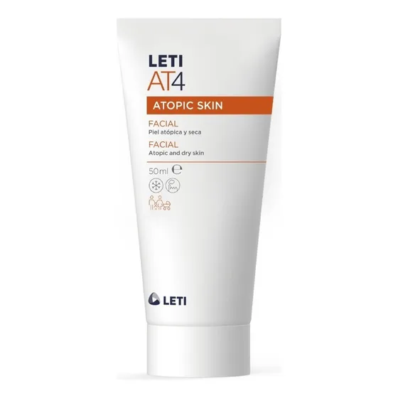 Leti At4 Crema Facial 50 Ml. Momento de aplicación Día/Noche Tipo de piel Sensible