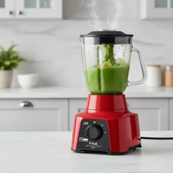 Licuadora T-fal Powermix Ln283fmx Vidrio 550w 1.75lts Color Rojo