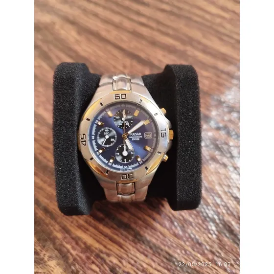 Reloj Pulsar Chronograph 100m Mov Japonés