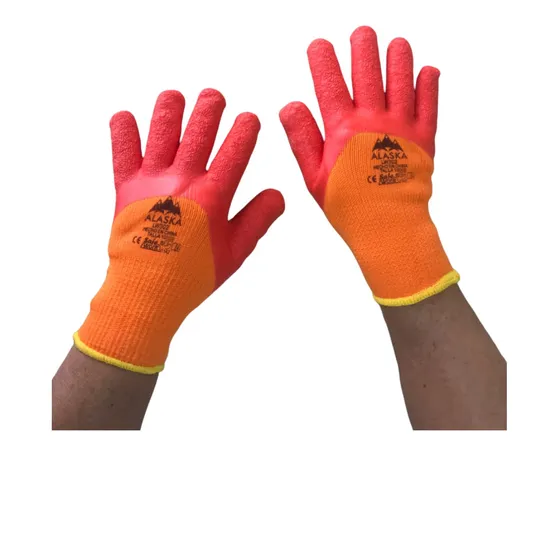 Guantes Frío Gavero Cava Hielo Naranja Lw302 Alaska