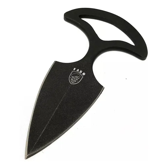 Faca Militar Artesanal Fasb Push Dagger Defesa Pessoal