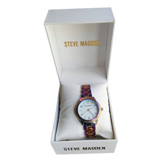 Reloj Steve Madden Original En Su Estuche Multicolor Dama Reloj Steve Madden Original En Su Estuche Multicolor Dama