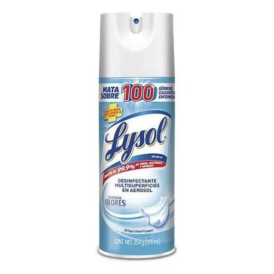 Lysol Desinfectante De Ambiente Y Superficie Linen 354 Gr