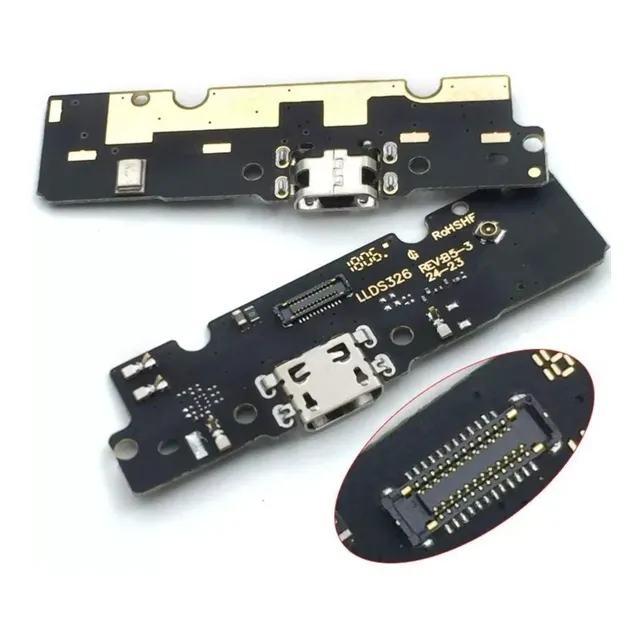 Flex Pin Usb De Carga Micrófono Para Motorola Moto E5 Plus