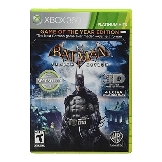 Jogo Batman Arkham Asylum para Xbox 360 | Ibushak Gaming